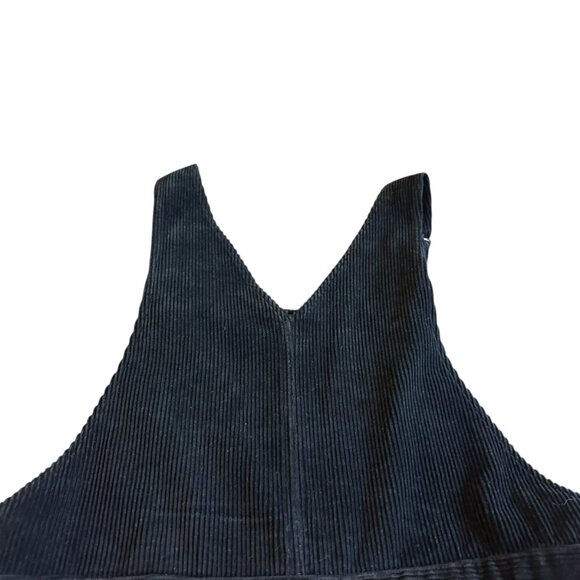 The Disney Store 101 Dalmatians Black Corduroy Overall Dress Retro Y2K 90s Small - Picture 10 of 12